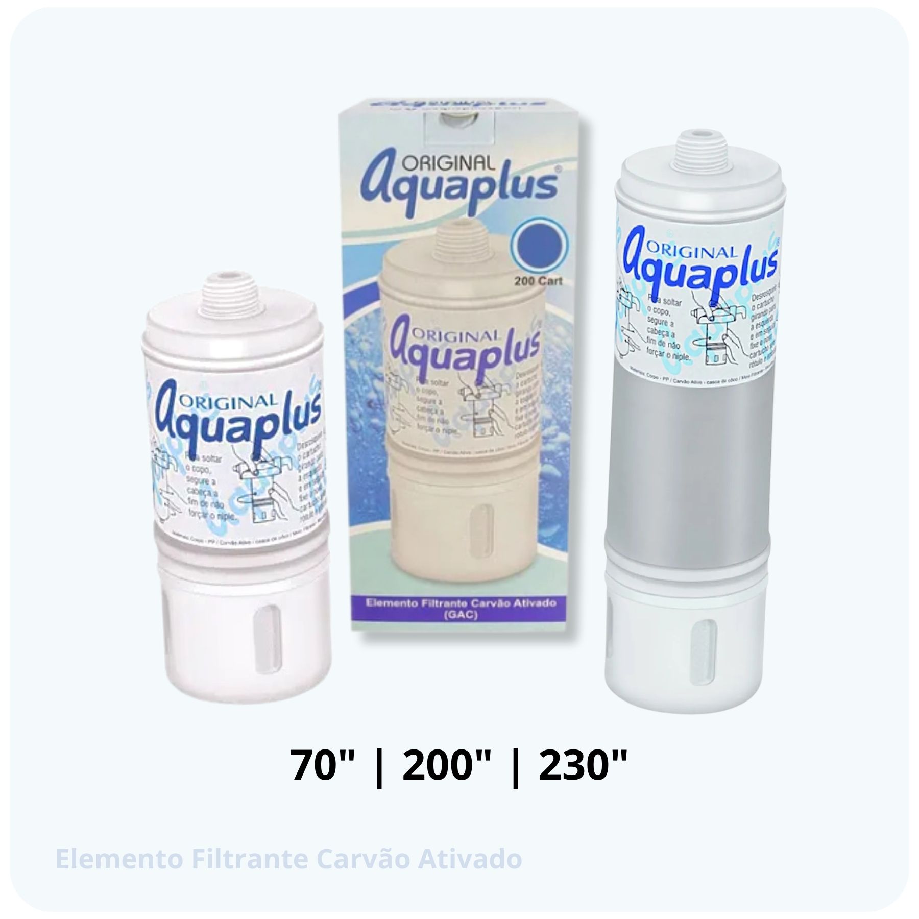 Elemento Filtrante Carvão Ativado