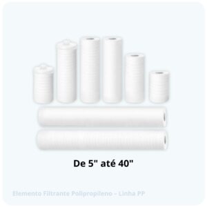 Elemento Filtrante Polipropileno