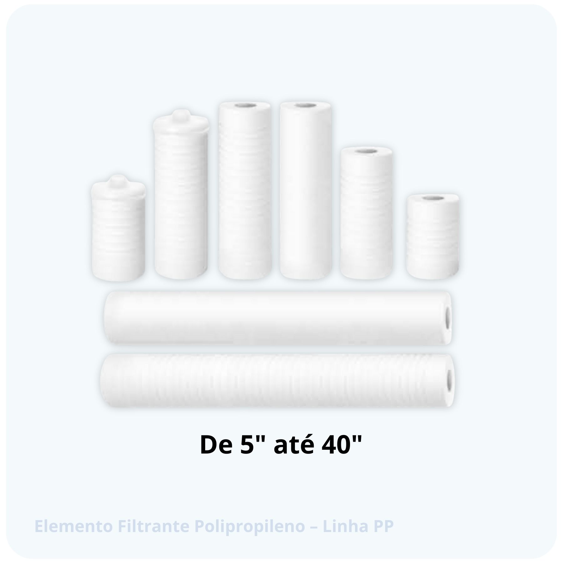 Elemento Filtrante Polipropileno