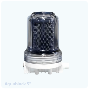 Filtro Aquablock 5" Transparente